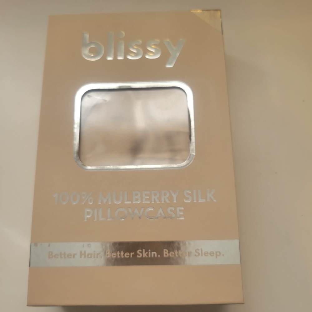 Bliss Natural Beige Silk Pillowcase
